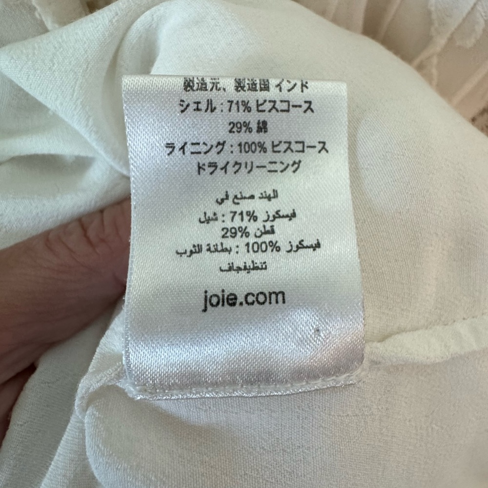 Joie Adel B Dress in Porcelain 🤍 - Picture 5 of 10